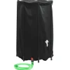 Vattentank med kran vikbar 500 L PVC