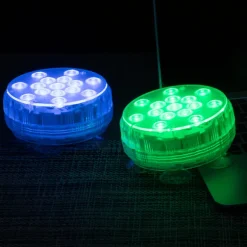 Vattentäta RGB LED-lampor för pool 4-pack med fjärrkontroll