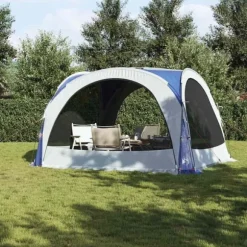 Vattentätt partytält för utomhusbruk - Enkel installation & myggskydd | Färg: Blå | Storlek: Standard