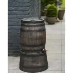 Vattenuppsamlare - NATURE - Tunna - 30,5x58 cm - Brun - 120L