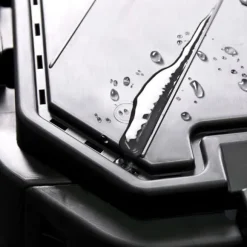 Väderbeständig kompostlåda 480 L - Effektiv kompostering | Färg: Svart | Storlek: 93,3x93,3x80 cm