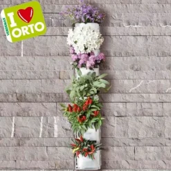 VERDEMAX HÄNGANDE KRUKA MED VATTENRESERV VERTIKAL TRÄDGÅRD