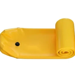 Översvämningsbarriär 12 ft lång x 12 in hög, sandsäckar, vattenavledande PVC-rör för hem, dörrar och garage.