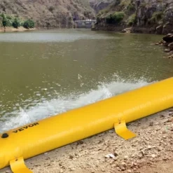 Översvämningsbarriär, 366x51x30,5 cm, PVC, Återanvändbar vattendiversion