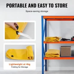 Översvämningsbarriärer, sandsäckar, alternativ 4-pack, vattenbarriärer för hemmet, dörröppning, uppfart (4FTx6in)