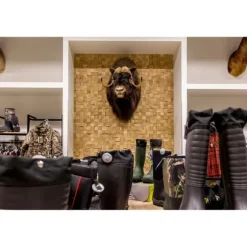 Väggpanel Emotionwood Square 70 oliv