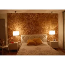 Väggpanel Emotionwood Square 70 oliv