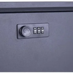 Väggpostlåda Anthracit med kombinationslås och tidningsfack