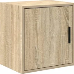 Väggskåp för garage i konstruerat trä - Förvaring i Sonoma-ek | Färg: Ek | Storlek: Standard