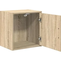Väggskåp för garage i konstruerat trä - Förvaring i Sonoma-ek | Färg: Ek | Storlek: Standard