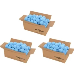 vidaXL Antibakteriella filterbollar blå 2100 g polyeten