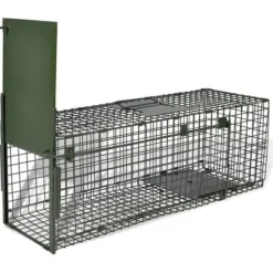 vidaXL Djurfångare med 1 dörr