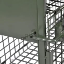 vidaXL Djurfångare med 1 dörr