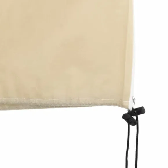 vidaXL Fiberdukar med blixtlås 4 st 70 g/m² 1x1,55 m - Tillbehör för trädgårdsskötsel