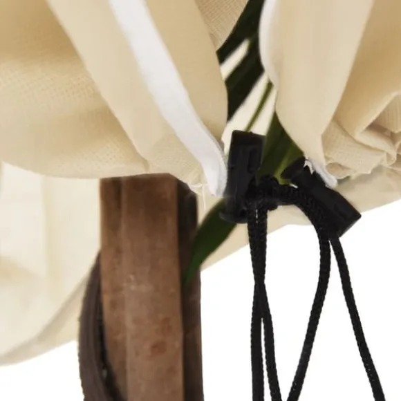 vidaXL Fiberdukar med blixtlås 4 st 70 g/m² 1x1,55 m - Tillbehör för trädgårdsskötsel