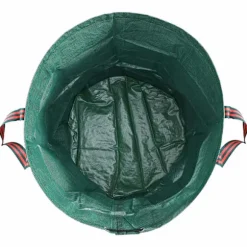 vidaXL Grön Polypropylen Stor Hopfällbar Gröna avfallspåsar