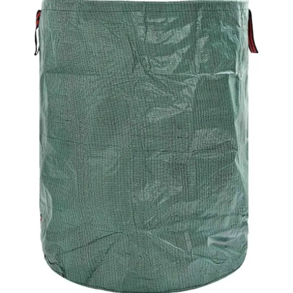 vidaXL Grön Polypropylen Stor Hopfällbar Sopsamlingsbag Cylindrisk
