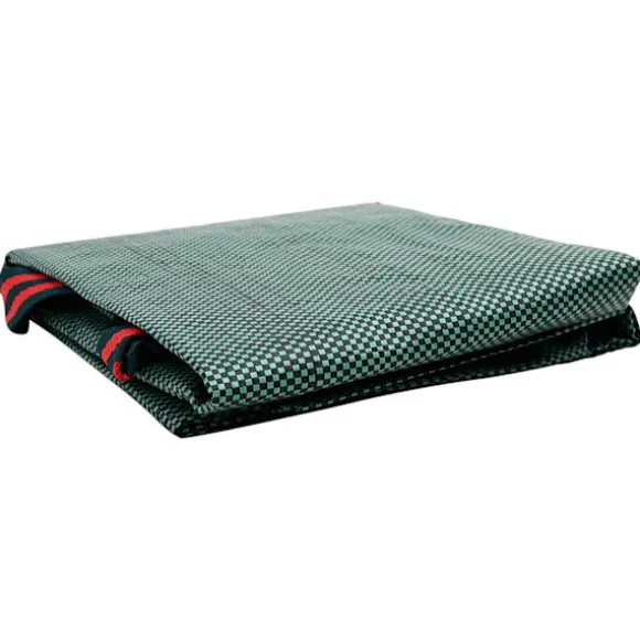 vidaXL Grön Polypropylen Stor Hopfällbar Sopsamlingsbag Cylindrisk