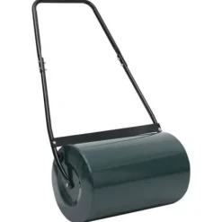 vidaXL Gräsmatta rulle Grön och svart 63 cm 50 L