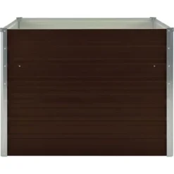 vidaXL Högbädd Blomkruka Krukhållare Växtkruka Planteringslåda Veranda Trädgård Balkong Patio Terrass Gård 45712