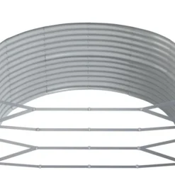 vidaXL Högsäng för Trädgård Blomlåda Växtlåda Högsäng Patio Trädgård Terrass Utomhus Grön 291x140x68 cm 319098