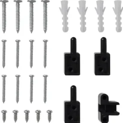 vidaXL Insektsnät med gångjärn för dörrar 100 x 215 cm brun - Husdörrar