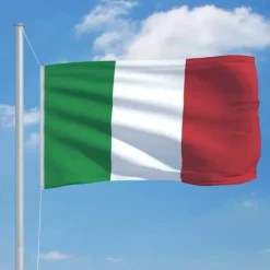 vidaXL Italiens flagga 90x150 cm