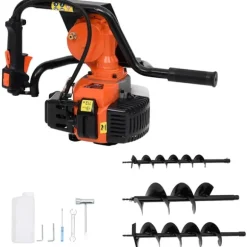 vidaXL Jordborr orange