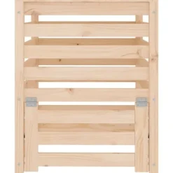 vidaXL Kompostlåda 63,5x63,5x77,5 cm massiv furu - Komposterare