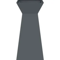 vidaXL Konformad växtställ Vit Plast Stor Dekorativa inläggningar