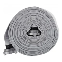 vidaXL 20m platt brandslang med 2-tums C-Storz-kopplingar