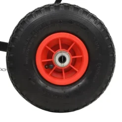 vidaXL Manuell snöplog med hjul 100x44 cm - Snöskyfflar