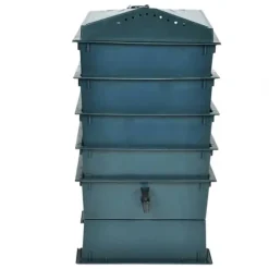 vidaXL Maskkompost 4 brickor 42x42x60 cm - Tillbehör för trädgårdsskötsel