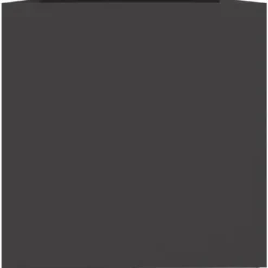 vidaXL Odlingslåda svart 62x47x46 cm kallvalsat stål - Krukor & odlingslådor