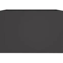 vidaXL Odlingslåda svart 62x40x39 cm kallvalsat stål - Krukor & odlingslådor