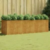 vidaXL Odlingslåda 280x80x80 cm rosttrögt stål - Krukor & odlingslådor