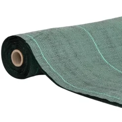 vidaXL Ogräsmatta grön 4x5 m PP