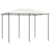 vidaXL Paviljong 3x4x2,6 m gräddvit 160 g/m² - Partytält & paviljoner