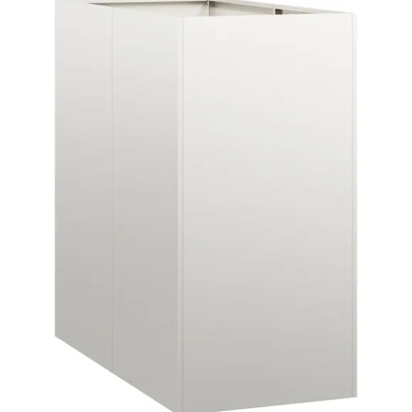 vidaXL Planteringskärl 40x80x80 cm rostfritt stål