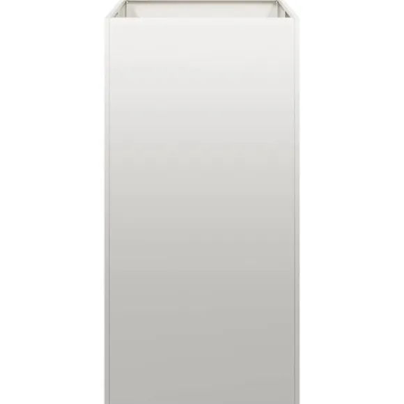 vidaXL Planteringskärl 40x80x80 cm rostfritt stål