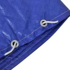 vidaXL Poolöverdrag PE runt 460 cm 90 g/m² - Poolskydd