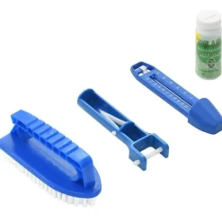 vidaXL Rengöringspaket för pool 9 delar