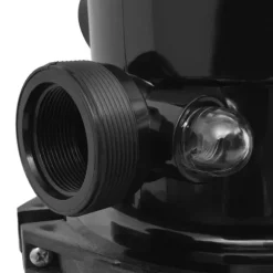 vidaXL Sandfilter och 6-vägsventil blå 460 mm