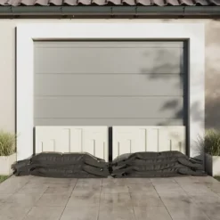 vidaXL Sandsäckar 50 st mörkgrön 103x25 cm HDPE - Industrilager