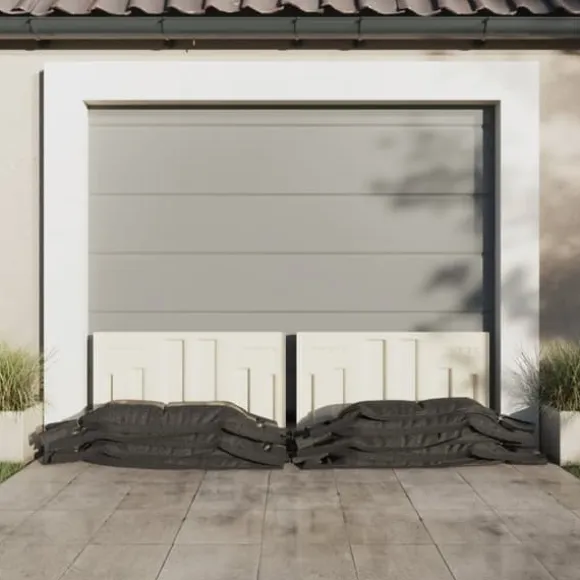 vidaXL Sandsäckar 50 st mörkgrön 103x25 cm HDPE - Industrilager