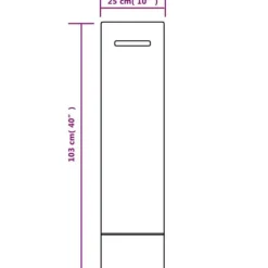 vidaXL Sandsäckar 50 st mörkgrön 103x25 cm HDPE - Industrilager