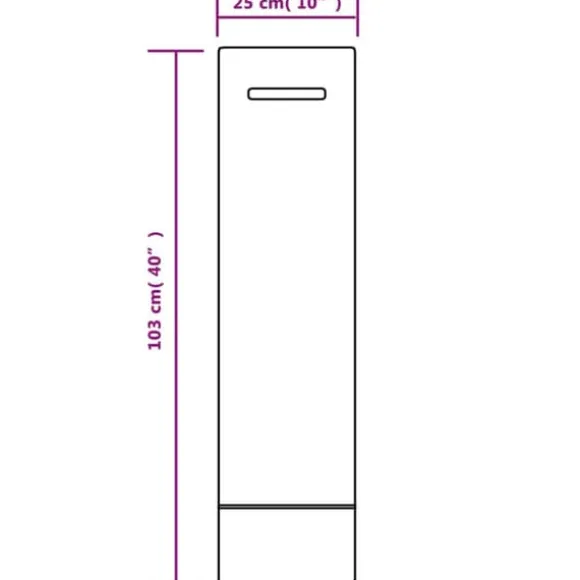 vidaXL Sandsäckar 50 st mörkgrön 103x25 cm HDPE - Industrilager