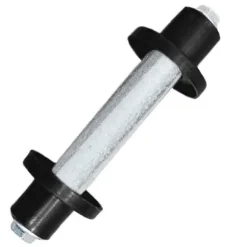 vidaXL Skottkärra Hjul med Solid PU Axel 4,00-8 390 mm