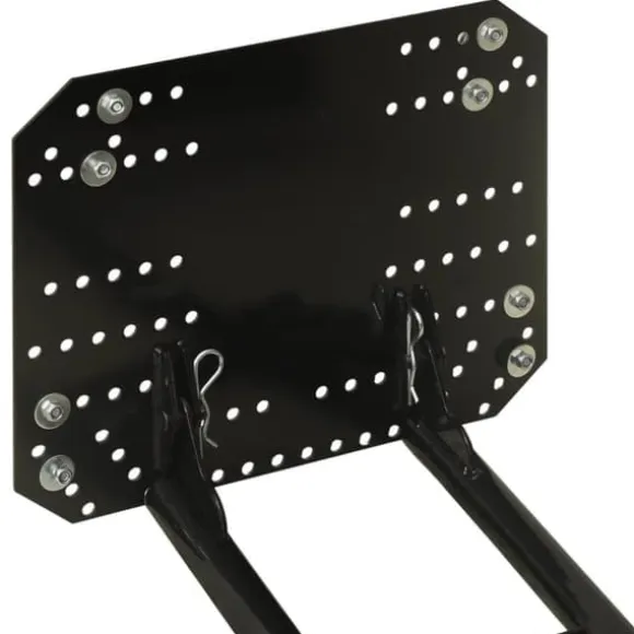 vidaXL Snöplog för ATV 115x38 cm svart - Snöskyfflar