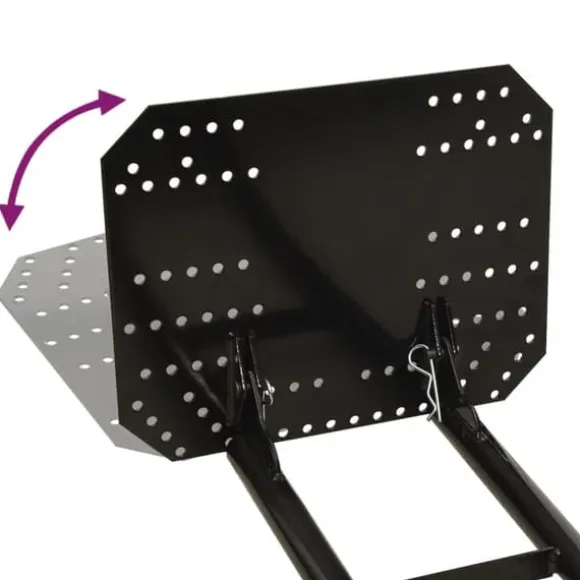 vidaXL Snöplog för ATV 150x38 cm svart - Snöskyfflar